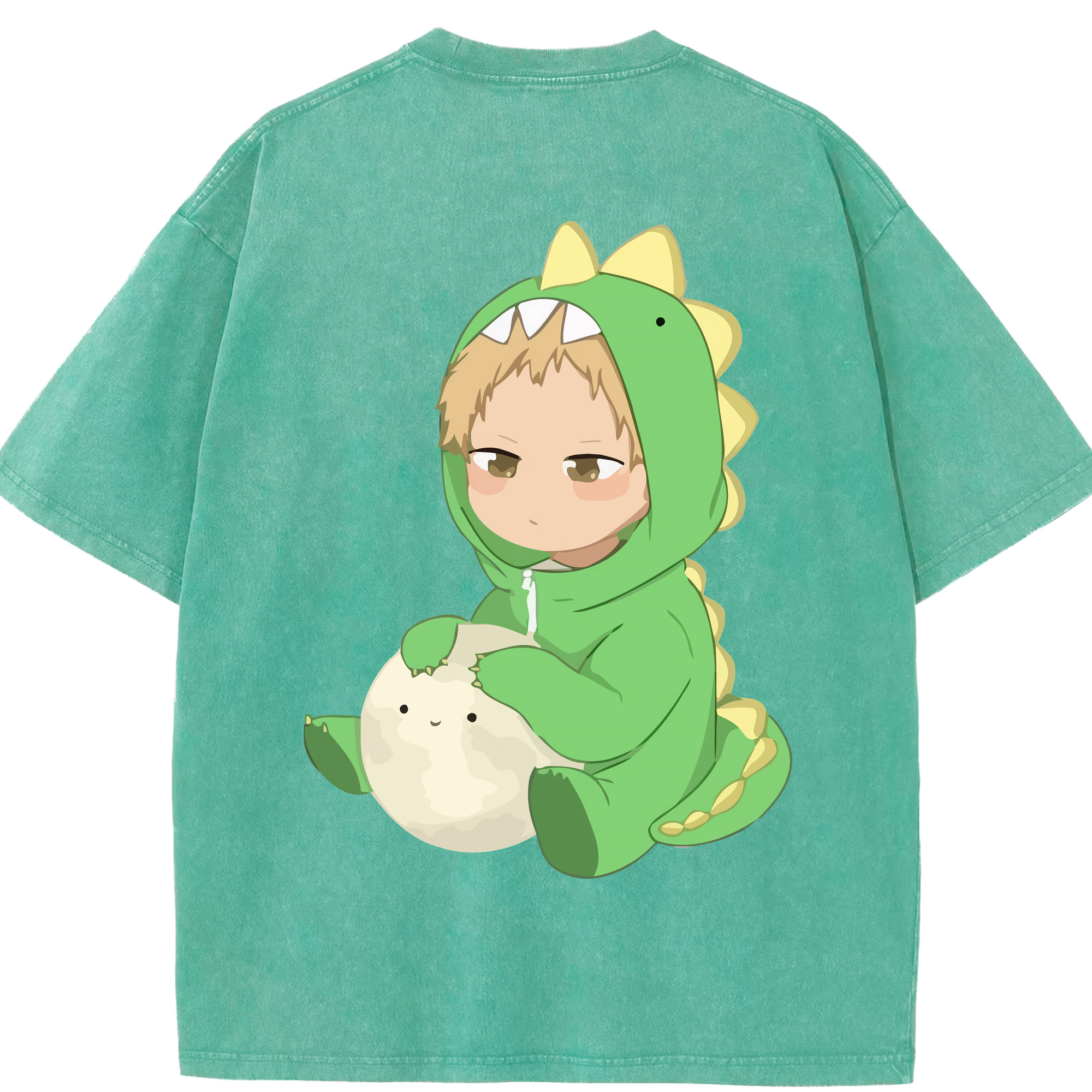 （画像用） ハイキュー!! Haikyu!! 綿100% ヴィンテージ風 半袖Tシャツ（背面プリント）
